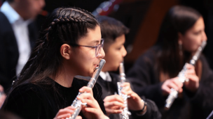 Concierto sinfónico dirigido a toda la familia a cargo de músicos de entre 8 y 14 años en Lo Prado