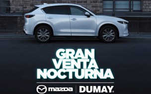 Dumay lanza su venta nocturna con el Mazda CX-5 como estrella principal: Un SUV con un equilibrio óptimo entre potencia y seguridad