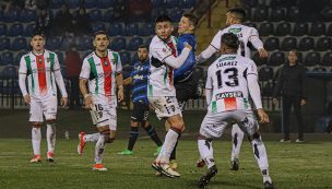 Palestino rescata un agónico empate en su visita a Huachipato