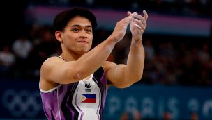 Gimnasta filipino obtuvo medalla de oro en París 2024 y como premio tendrá ramen gratis de por vida