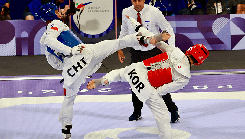 Reclamo del COCH en París 2024 por polémica derrota de Joaquín Churchill en taekwondo