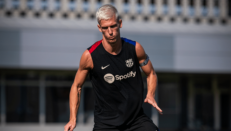 DT del Barça pide paciencia para Dani Olmo: “No está listo todavía”