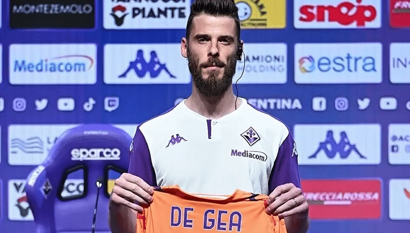 De Gea tras fichar en Fiorentina: “Nunca pensé en retirarme”