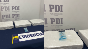 Detienen a extranjero que viajaba con cuatro kilos de cocaína adosados al cuerpo