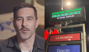 ¿Lo notaste? El gesto de Metro de Santiago tras anuncio  de Claudio Bravo