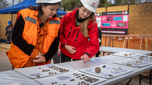 Hallan restos arqueológicos en medio de construcción de Línea 9 del Metro de Santiago