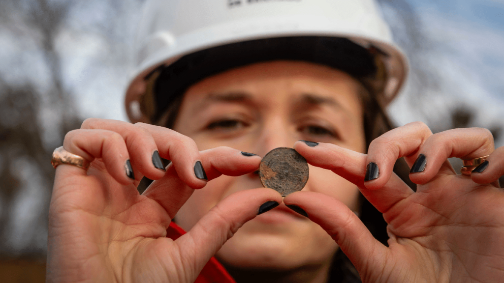 Línea 9 Hallazgos arqueológicos en construcción de Línea 9 del Metro de Santiago.