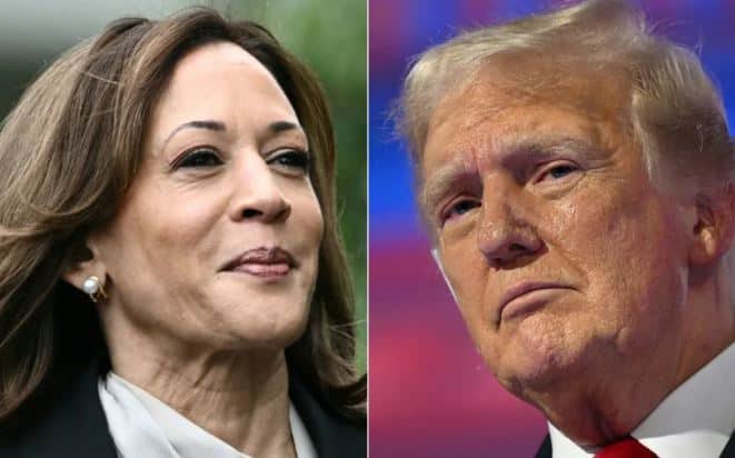 Kamala Harris aventaja a Donald Trump en tres estados clave, según nuevas encuestas