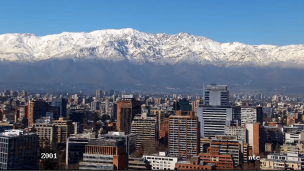 FOTOS | La Cordillera de Los Andes este sábado 3 de agosto tras las lluvias en la capital