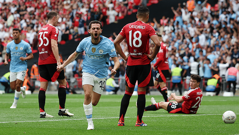 El City se queda con el clásico de Manchester para ganar la Community Shield