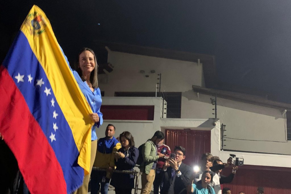 María Corina Machado está abierta a una “negociación para la transición” en Venezuela “que parta del respeto a la soberanía popular”