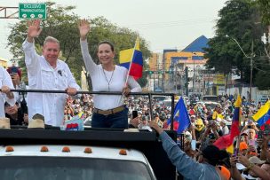 María Corina Machado desafía a Maduro y convoca marcha masiva en Caracas