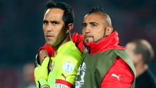 Arturo Vidal le envía emotivo mensaje a Claudio Bravo: 