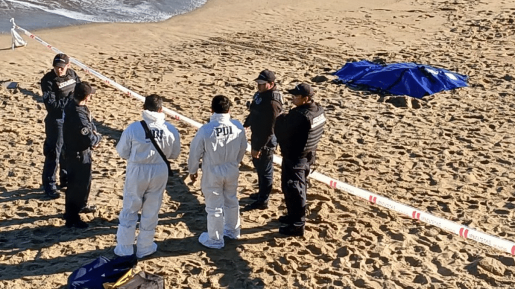 Viña del Mar Encuentran cuerpo sin vida en playa de Viña del Mar.