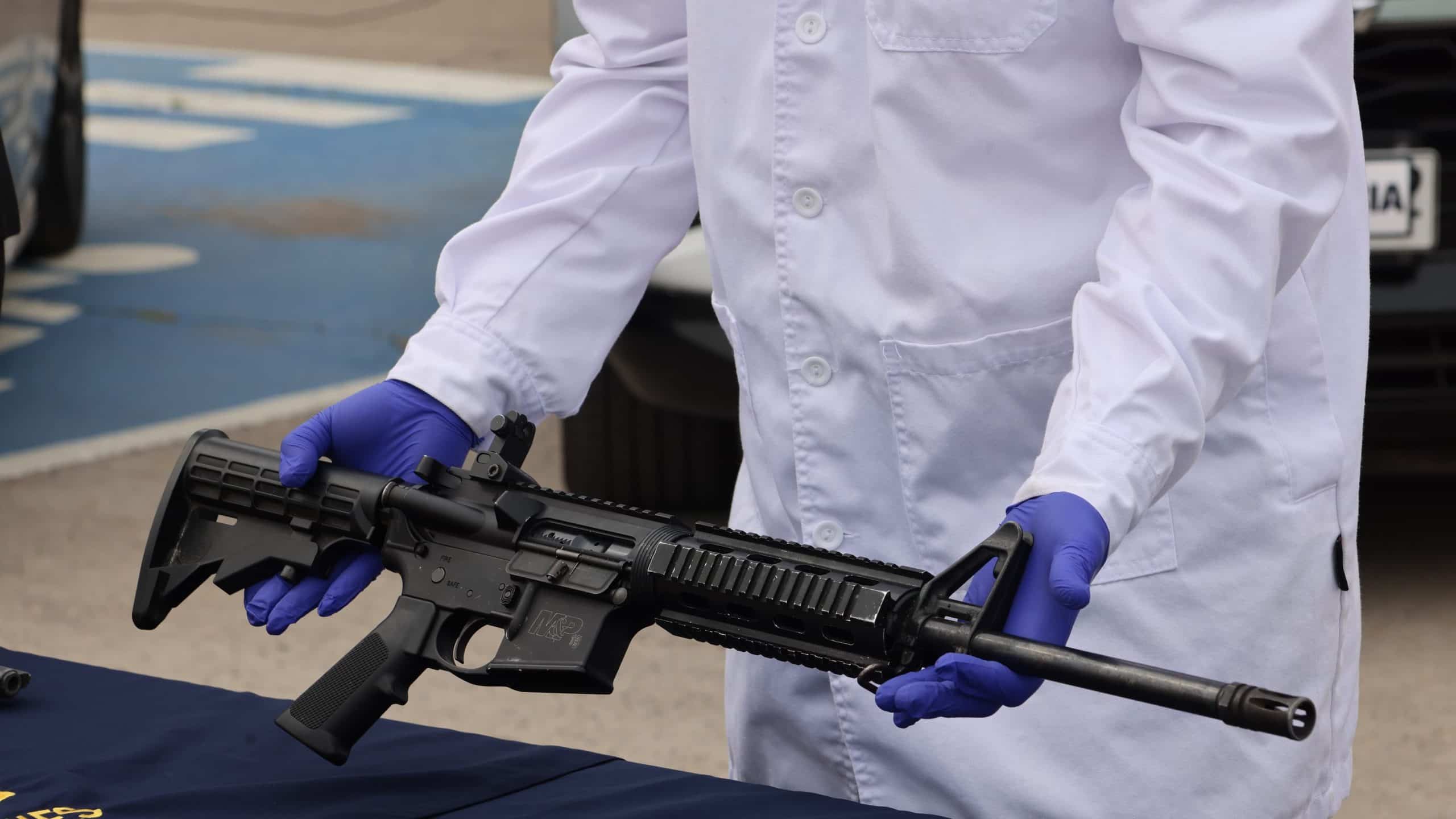 Incautación de fusil de guerra - PDI