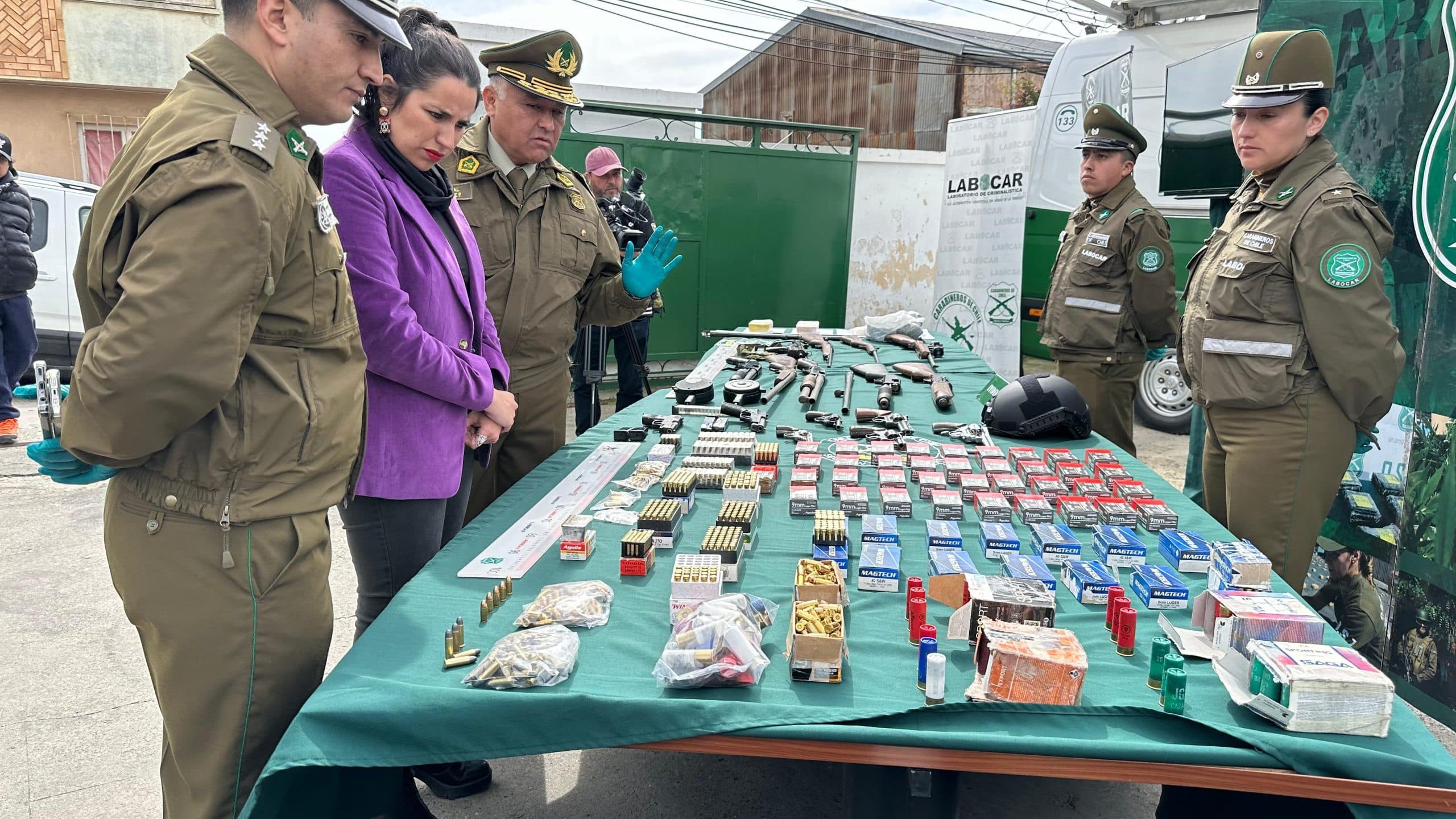 Decomiso de Carabineros