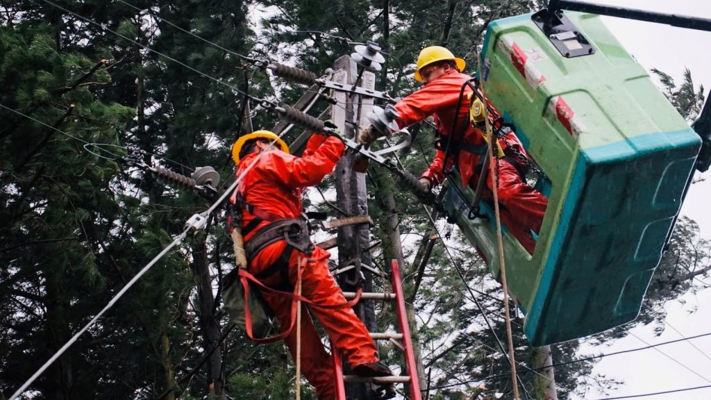 CGE realiza balance tras sistema frontal que afectó la zona centro sur de Chile