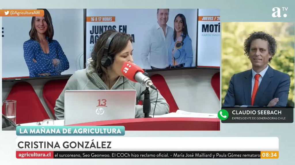 Generadoras de Chile Expresidente de Generadoras de Chile en "La Mañana de Agricultura".