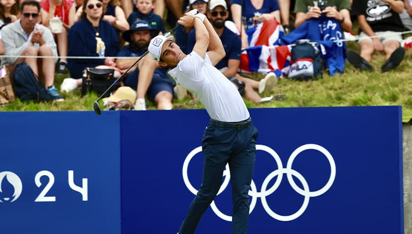 A cuatro golpes de la medalla: Joaquín Niemann cierra otra gran jornada en París 2024 y se ilusiona con el podio