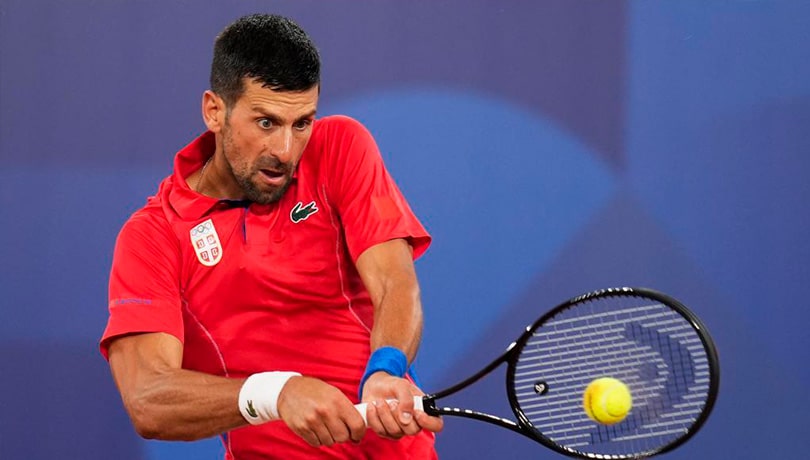 “Estoy muy preocupado”: Djokovic alerta sobre su rodilla en la previa de la semifinal de París 2024