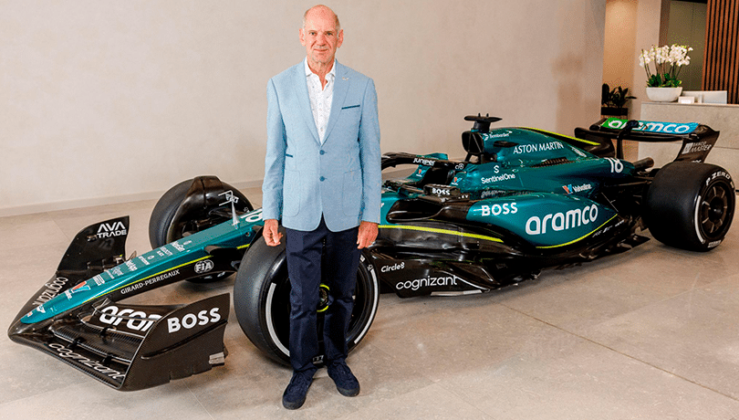 Aston Martin da el gran golpe en la F1 y ficha a Adrian Newey