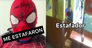 Sensual Spiderman fue estafado tras venta de juego inflable por Internet