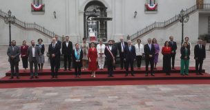 Con dos ministros menos: Así fue la foto oficial de Fiestas Patrias del Presidente Boric