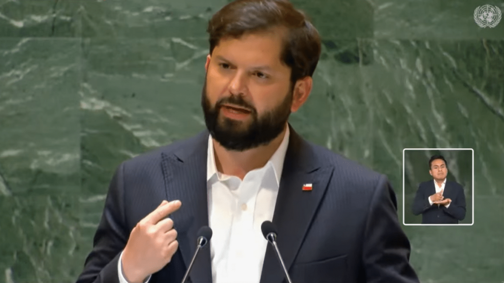 Presidente Boric ante la ONU: “Chile no está en condiciones de recibir más migración”