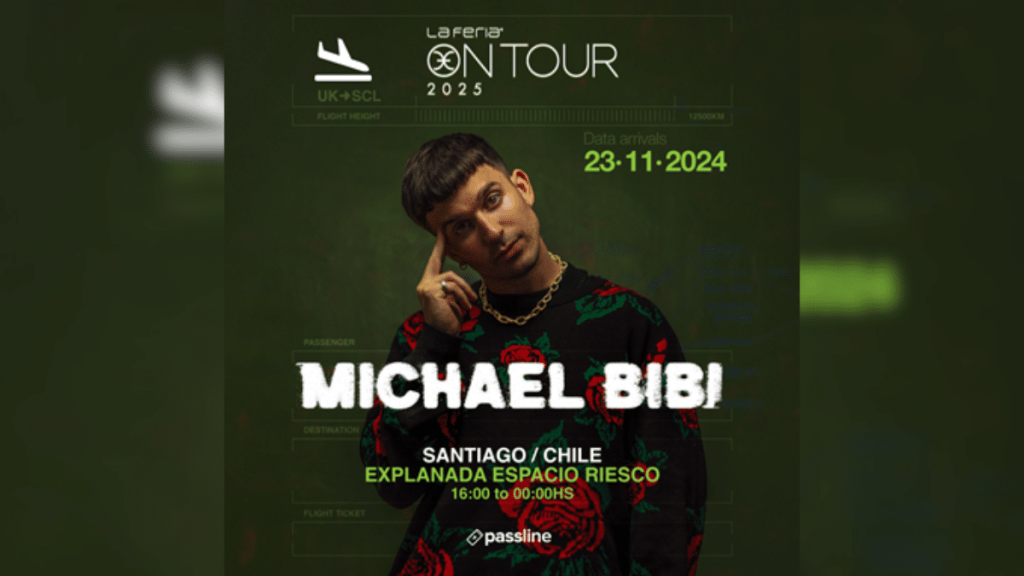 Michael Bibi El renombrado DJ Michael Bibi vuelve a Chile