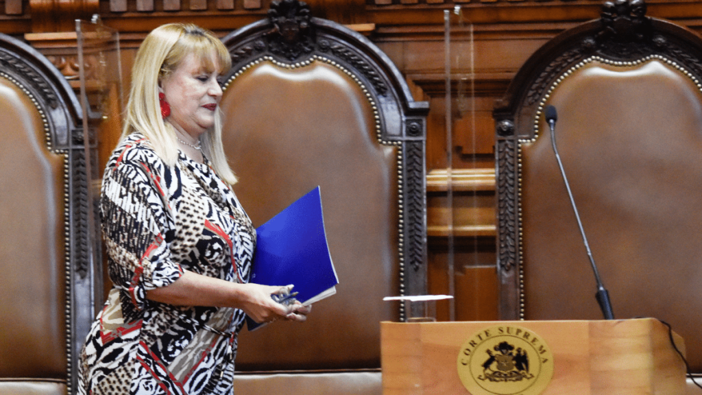 Ángela Vivanco La suspendida ministra Ángela Vivanco.
