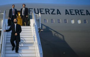 Presidente Boric aterrizó en México: 