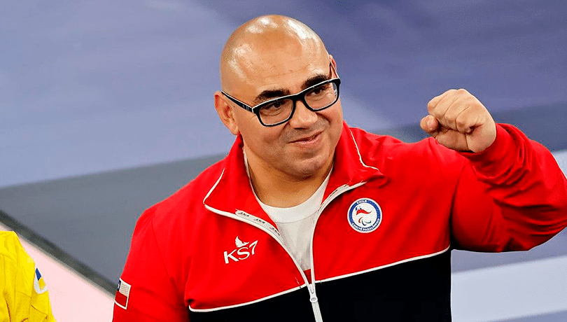 Juan Carlos Garrido culmina quinto en el powerlifting de París 2024