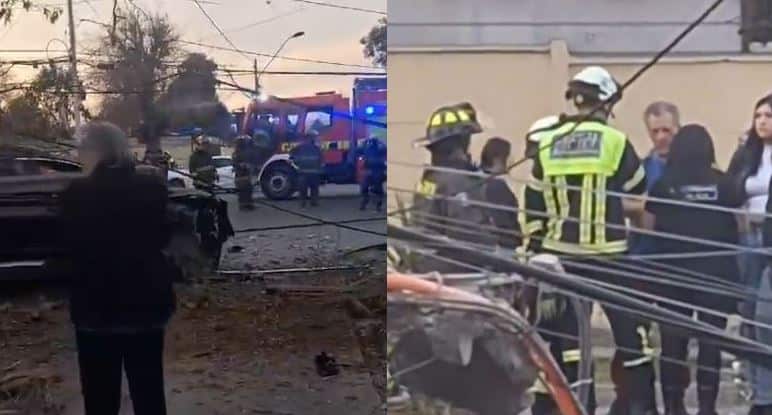 Conchalí: Padre de Gary Medel protagoniza accidente de tránsito