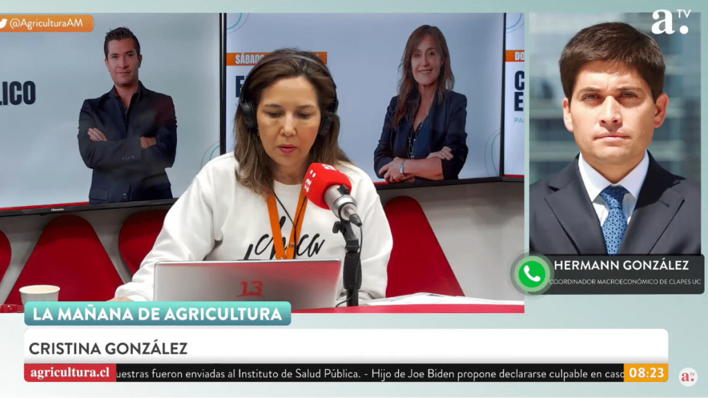IPC de 0,3% en agosto: "Es una inflación que todavía está alta, que está por sobre la meta", dice experto de Clapes UC