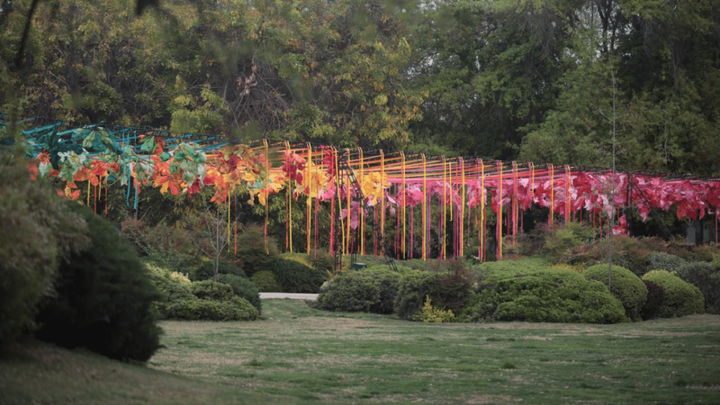Primavera Para los amantes de la naturaleza: Jardín aéreo con más de 400 flores da la bienvenida a la primavera
