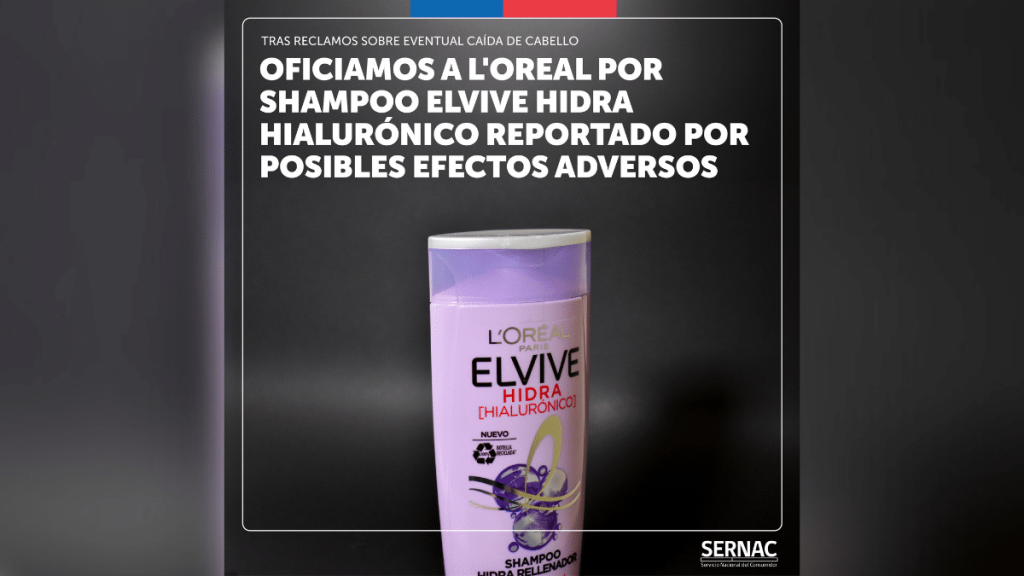 El Sernac ofició a L'Oréal tras denuncias de consumidores. 