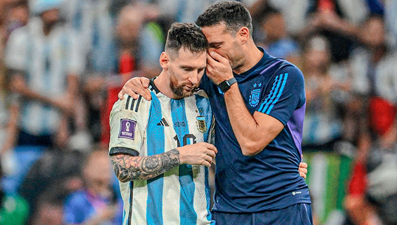 Scaloni evaluará si convoca a Messi una vez que vuelva a las canchas