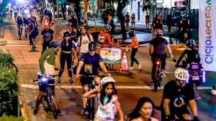 CicloRecreoVía Nocturna se tomará las calles de la RM: Conoce el tramo habilitado