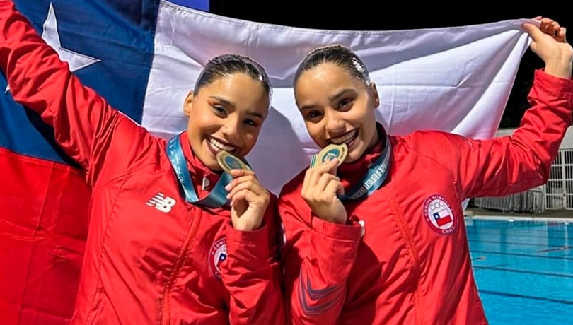 Cuatro medallas de oro: Chile y una actuación espectacular en el Sudamericano de Deportes Acuáticos