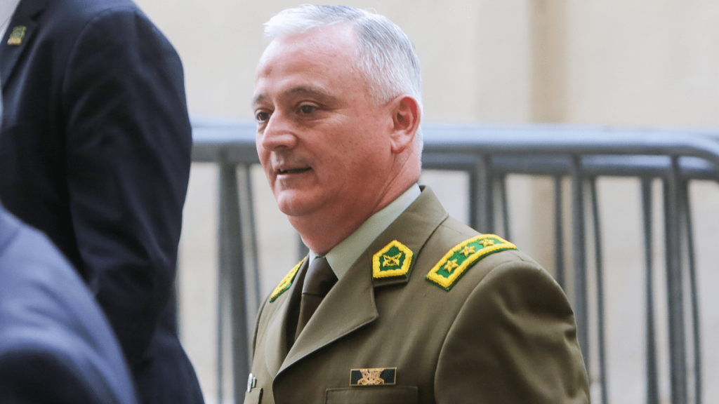 General director de Carabineros, Marcelo Araya. 