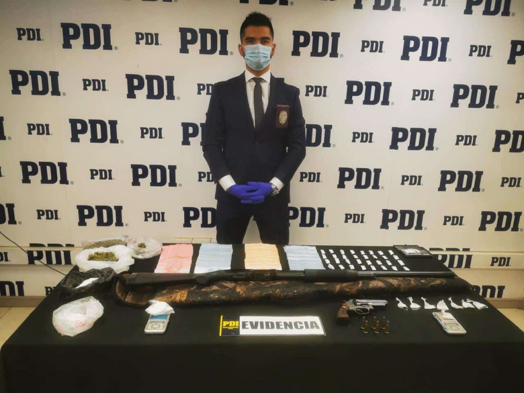 PDI desarticula banda dedicada al tráfico de drogas y lavado de activos