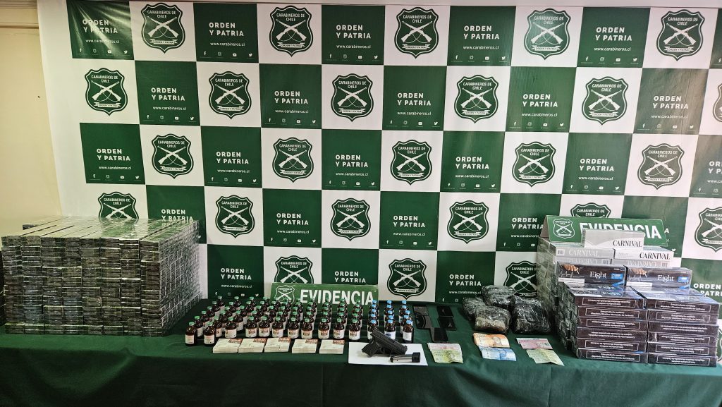 Incautación Carabineros de Chile