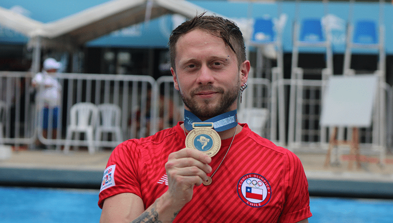 Chile consigue cuatro oros en el inicio del Sudamericano Absoluto de Deportes Acuáticos