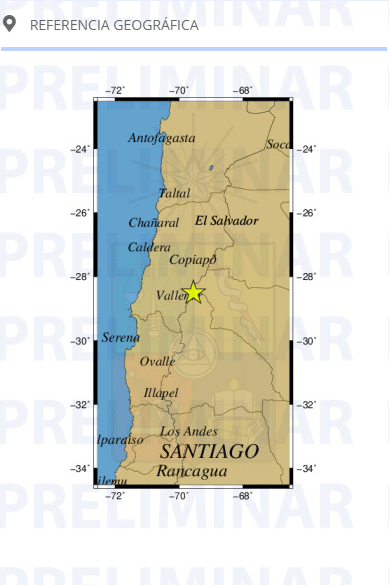 sismo Sismo en el norte del país