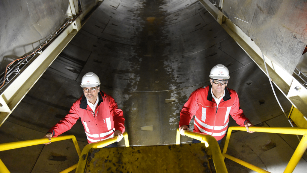 Metro de Santiago avanza en la construcción de Línea 7 con el uso de tuneladora