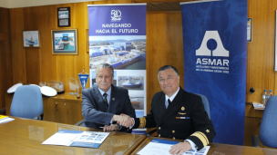 Asmar y Asenav firman contrato para la fabricación de embarcaciones para el primer buque multipropósito de la Armada