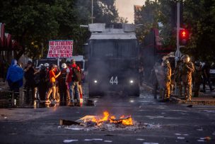 Quinto aniversario del estallido social terminó con 65 detenidos, 3 civiles y 3 carabineros lesionados