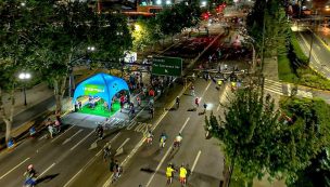 'Bike Costanera': revisa el nuevo estacionamiento de bicicletas