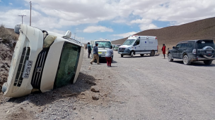 Dos graves accidentes de tránsito en la región de Tarapacá: Hay un fallecido y el alcalde de Colchane entre los heridos