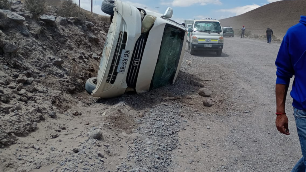 Dos graves accidentes en la región de Tarapacá Hay un fallecido y el alcalde de Colchane entre los herido